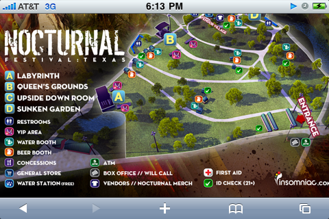 My first festival back in 2010 was Nocturnal and it happened in 2011 and also 2012.